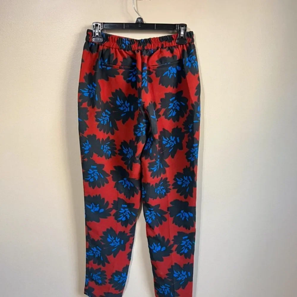 J. Crew size 2 red and blue pants‎